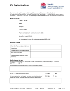 IPU Application Form