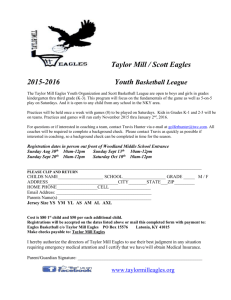 Taylor Mill Eagles Youth Basketball League