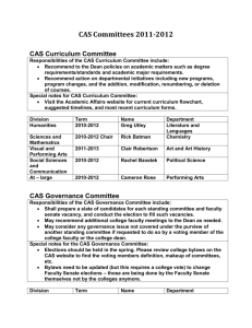 CAS Committees