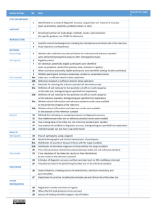 STARD 2015 checklist (WORD)