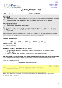 A Parent or Guardian with lawful authority in relation to the child