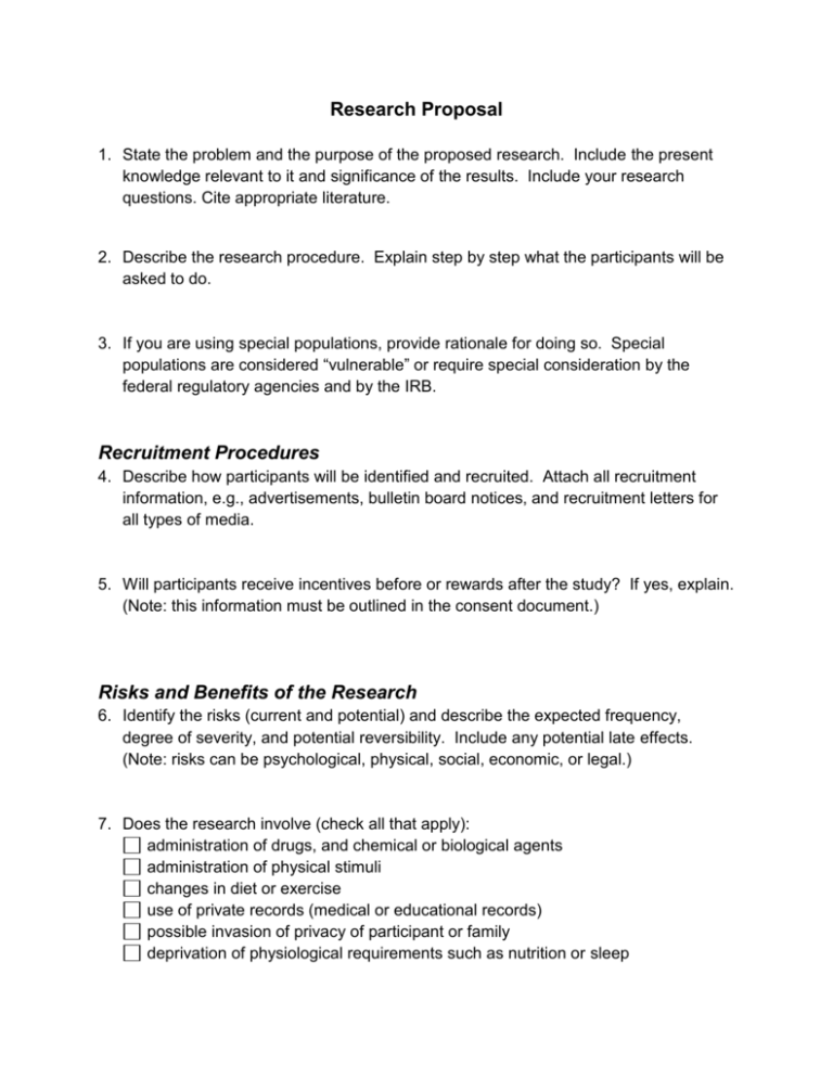 christ university research proposal format