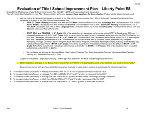 FY13 Liberty Point Title I SWP Plan