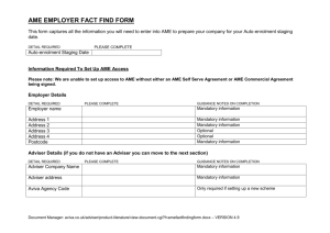 ame employer fact find form