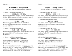 Chapter 12 Study Guide