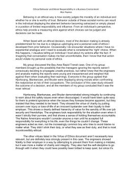 Data brokers ethics essay
