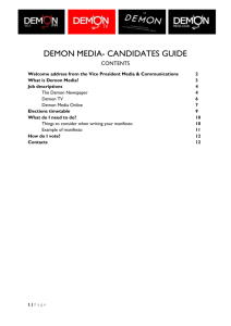 the candidates guide