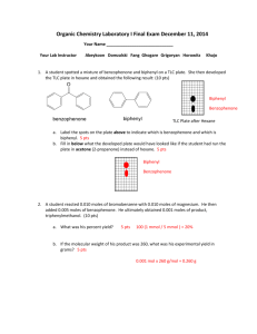 Organic I Lab Final with Key Fall 2014