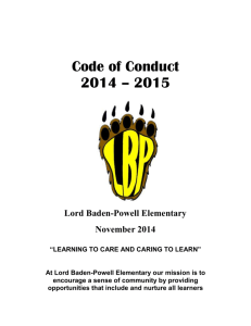 Code of Conduct LBP 2014-2015