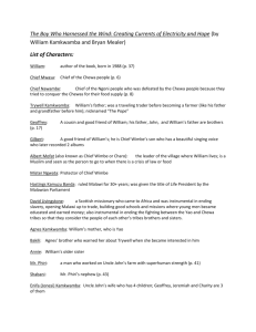 List of Characters - Sutton High School