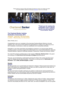 Invitation - the Chartered Banker Institute