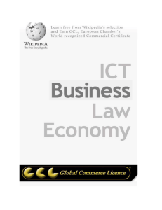 Presentation - GCL Global Commerce Licence