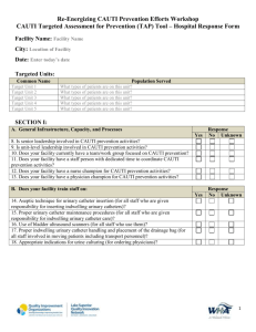 Fillable TAP Response Form