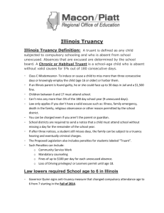 illinois truancy document - Macon