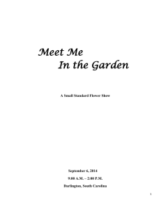 Meet Me in the Garden