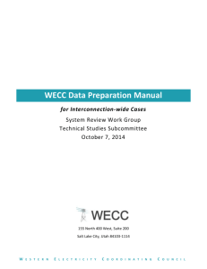 WECC Data Preparation Manual BCCS WECC TECH Zones MOD32