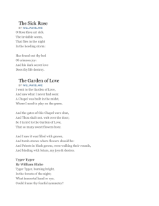 William Blake Poetry Part II