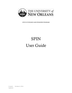 SPIN User Guide