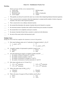 chem_112_-_stoichiometry_practice_test