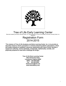 Branches Early Learning Center - Tree of Life Academy And Early