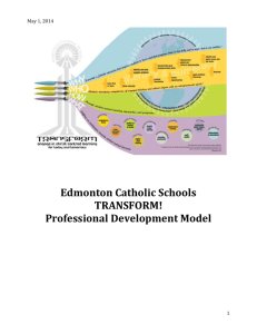 Transform! - Edmonton Catholic Schools