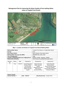 Youghal Front Strand Management Plan 13th March 2015