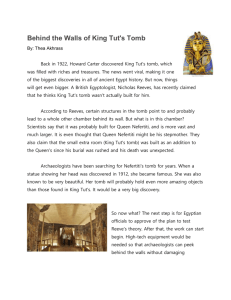 Behind the Walls of King Tut`s Tomb