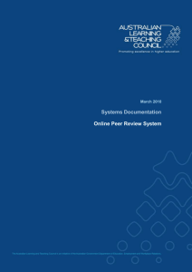 a copy of the Systems Manual