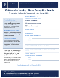Alumni Recognition Awards