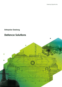 Defence Solutions - Enterprise Geelong