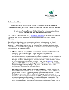 At Woodbury University`s School of Media, Culture & Design