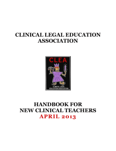 the clea new clinicians conference