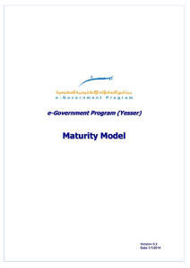 NEA - Maturity Model