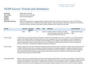 UCOP Career Tracks Job Database