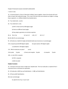 Chapter 8 homework answers (Zumdahl andZumdahl) 7. done in