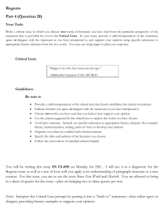 Critical Lens Essay _1