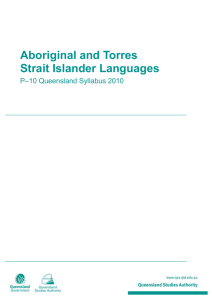 Aboriginal and Torres Strait Islander Languages