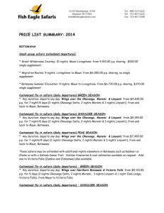 price list summary: 2014