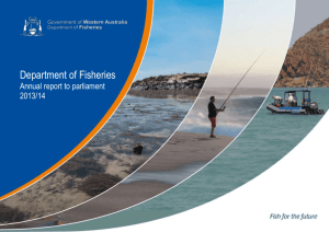 Annual Report 2013/14 - Department Of Fisheries Western Australia