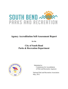 commission for accreditation of park and recreation agencies