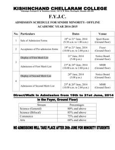 requirement of documents along with pre admission form