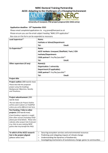 proposal form