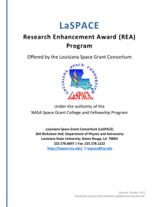 Research Enhancement Award (REA) Program