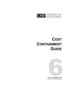 CCG (Cost Containment Guide) - Word Doc