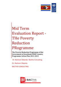 Mid Term Evaluation Report - THe Poverty Reduction