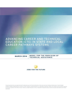 (CTE) in CAREER Pathways SYSTEMS