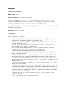 Population Patterns