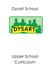 Curriculum - Dysart School