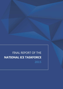 Final Report of National Ice Taskforce 2015