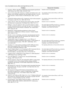 List of excluded reviews after assessing full text (n=93) Citation